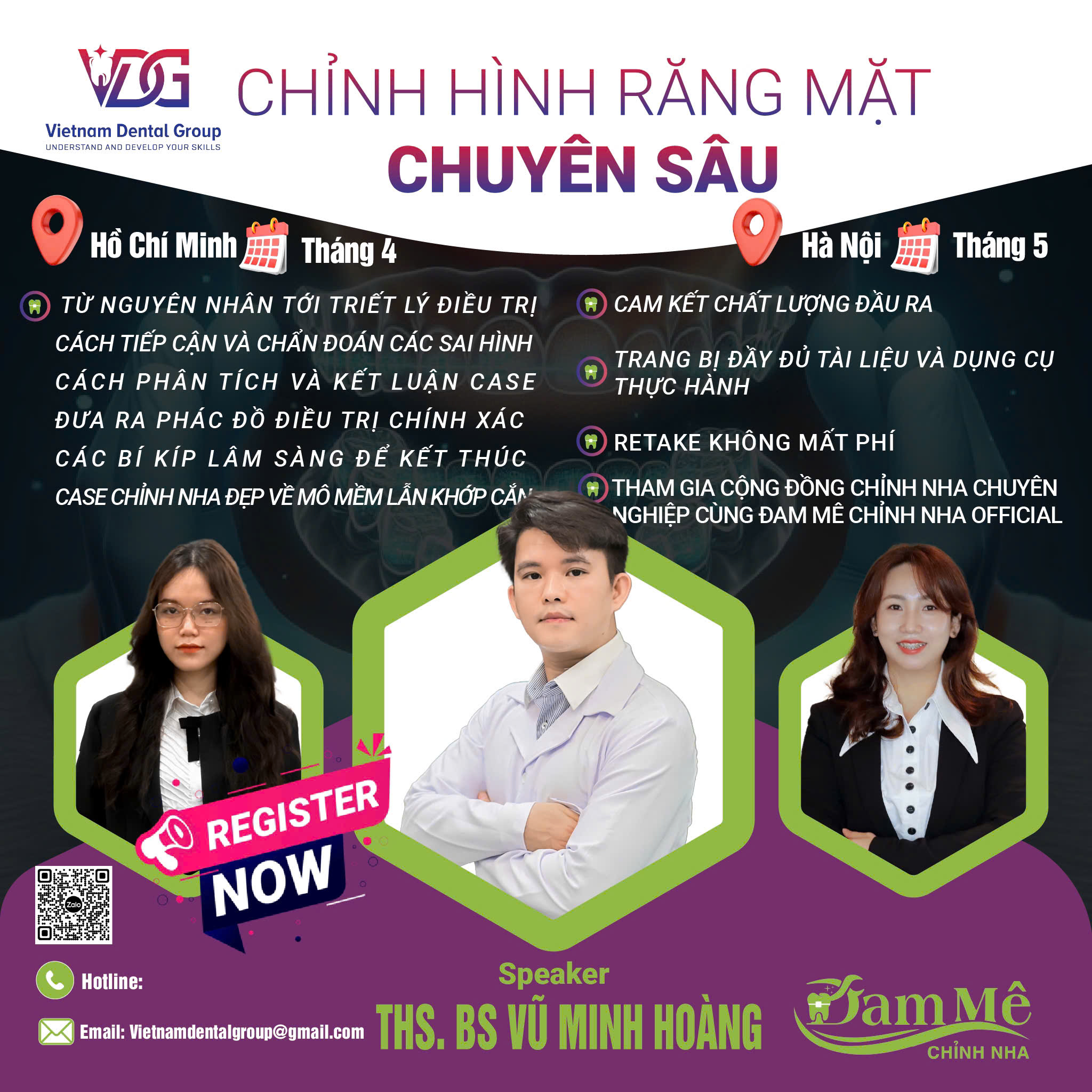 Khoá chỉnh hình Răng Mặt toàn diện